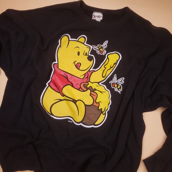 Vintage Winnie the Pooh Walt Disney World Big Pooh Sweater Crewneck Mens 3XL - Picture 8 of 14